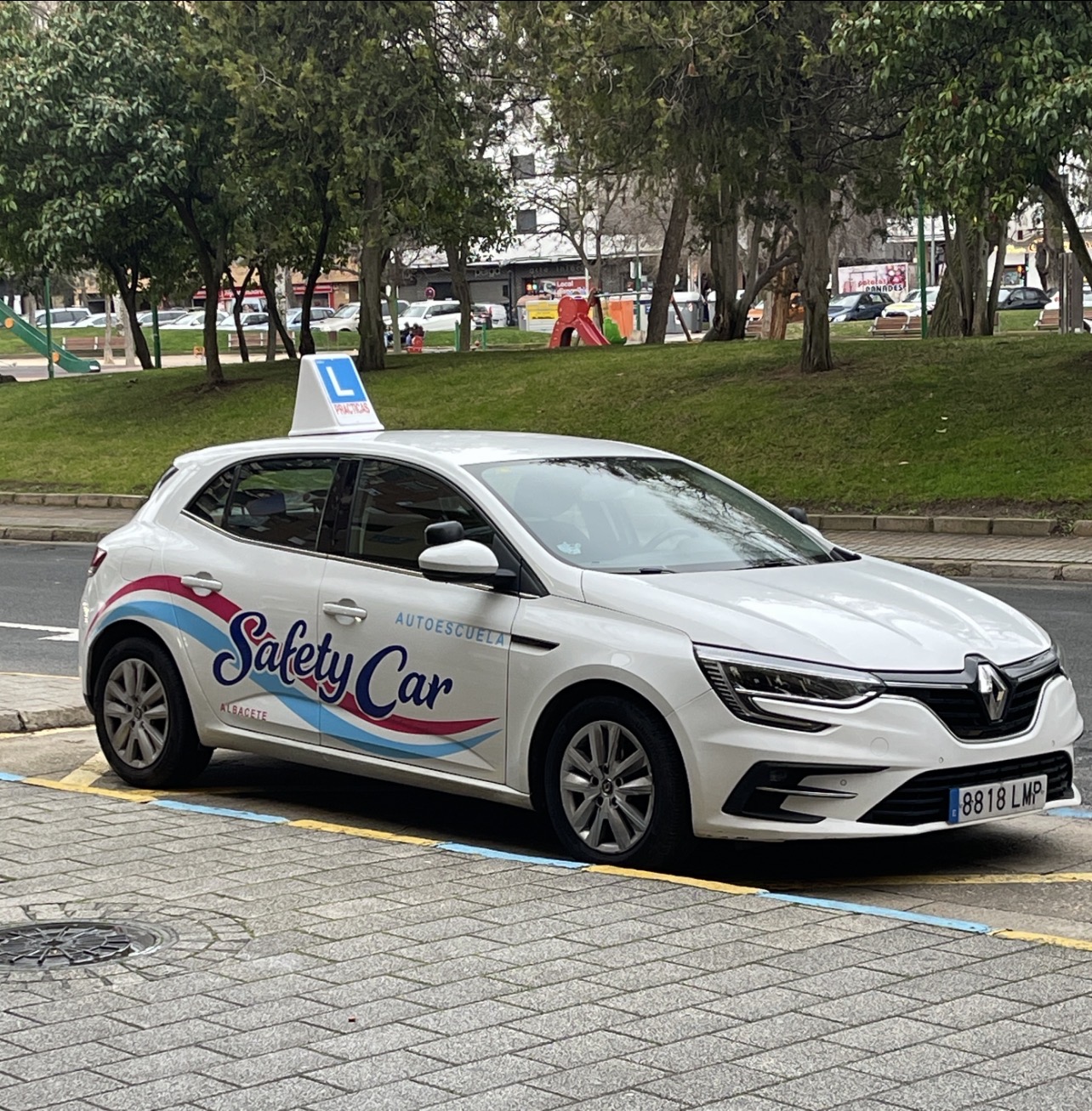 Coche de Safety Car para la guía del curso intensivo